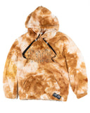 One off teddy bear puffy hoodie. Embroidered logo.