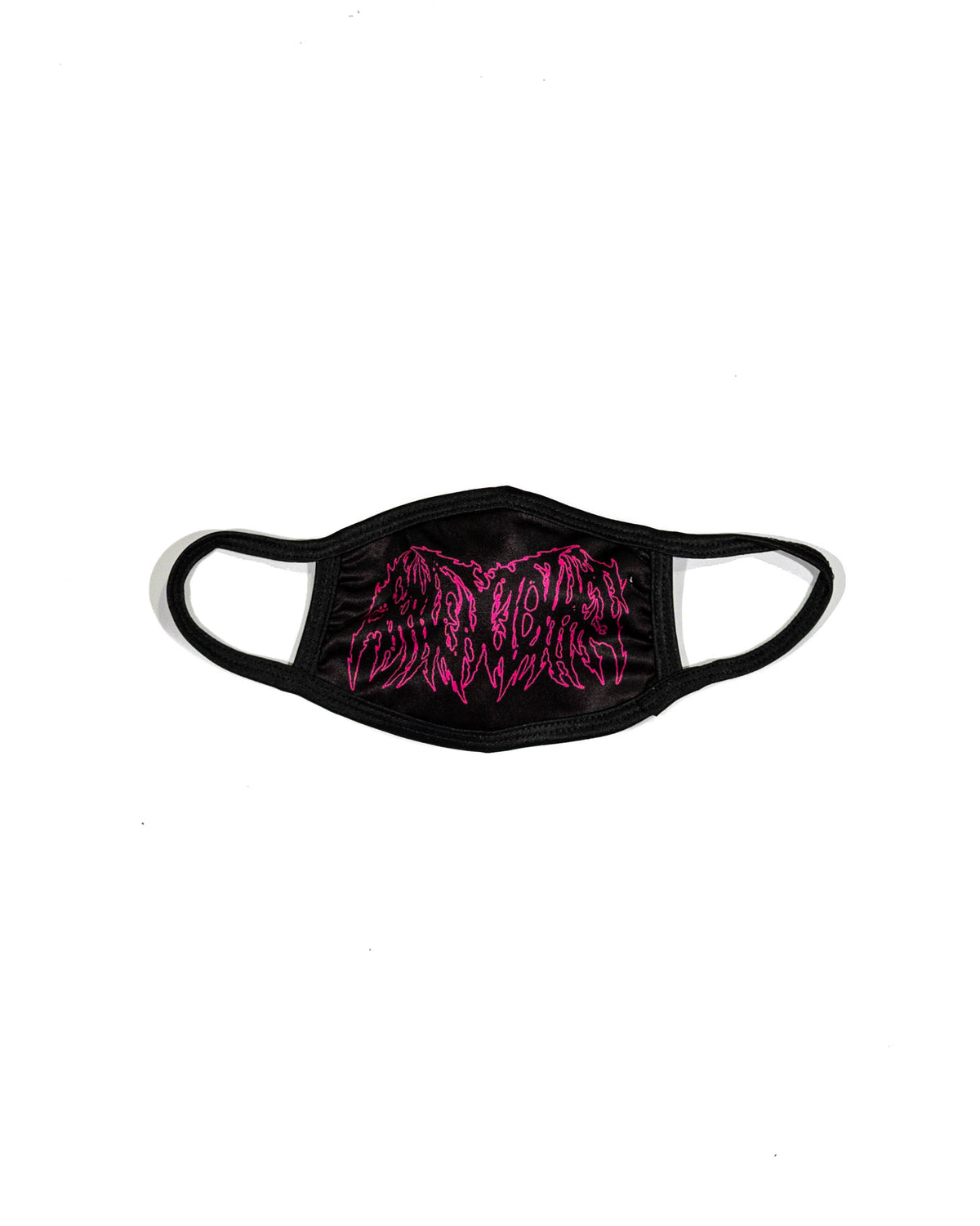 MASK-1.0- BLACK W/-PINK-FONT